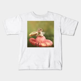 Fairy Eating Fairy Bread Kids T-Shirt